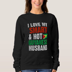 Camiseta Mulheres Eu Amo Meu Marido Guianês Inteligente E Q