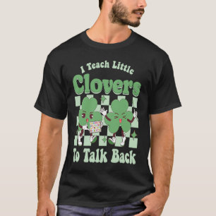 Camiseta Mulheres Eu Ensino Pequenas Colheitas Feliz Profes