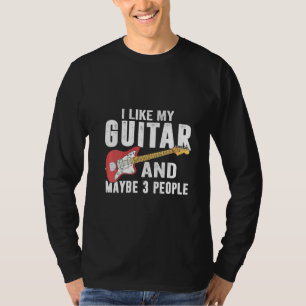 Camiseta Mulheres Eu Gosto Do Meu Violão E Talvez De Três P