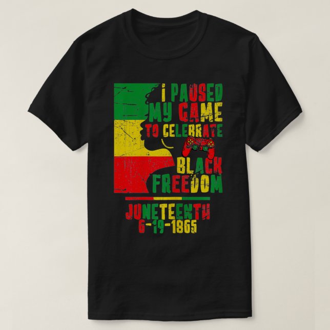 Camiseta Mulheres Eu Pausei Meu Jogo Para Comemorar A Décim (Frente do Design)