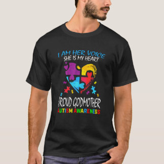 Camiseta Mulheres Eu Sou A Voz Dela Avó Orgulhosa Conscient