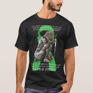 Camiseta Mulheres Eu Sou Tempestade Não Hodgkins Linfoma Cr