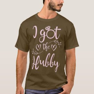 Camiseta Mulheres Eu Tenho O Marido Noiva Despedida de Sol