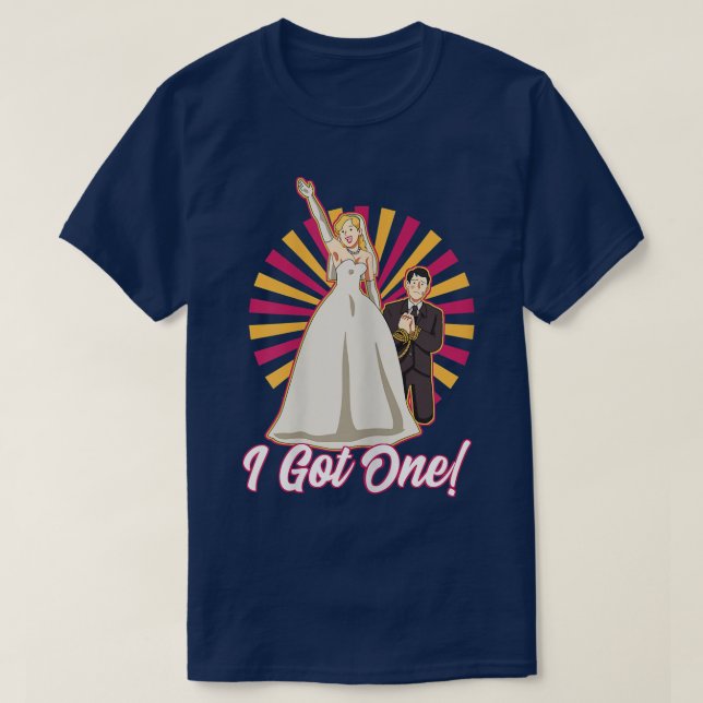 Camiseta Mulheres Eu Tenho Um Casamento Lua de Mel Despedid (Frente do Design)