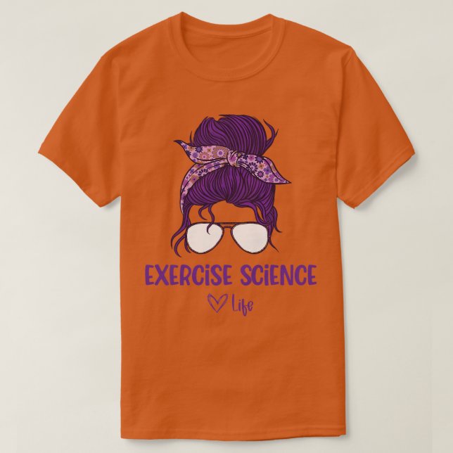 Camiseta Mulheres Exercem Vida Científica, Exercem Sci (Frente do Design)