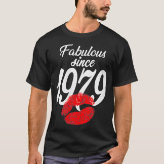 Camiseta Mulheres Fabulosas Desde 1979 VNeck