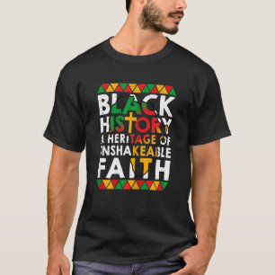 Camiseta Mulheres Faith Melanin Rainha Africana Gir Inabalá