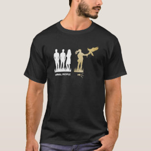 Camiseta Mulheres Falconry Ornithology Birder Falconer Norm