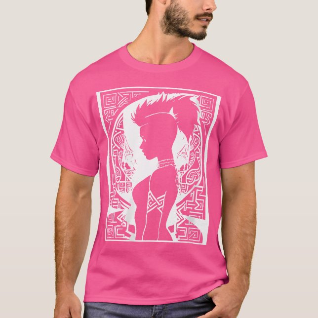 Camiseta Mulheres Fantasmas Postam Punk Celta Tribal Art Ba (Frente)