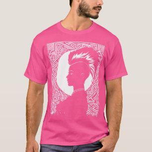 Camiseta Mulheres Fantasmas Postam Punk Celta Tribal Art Ba