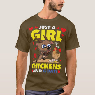 Camiseta Mulheres Farmadoras Apenas Uma Menina Que Ama Gali
