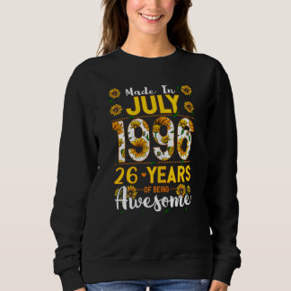 Camiseta Mulheres Feitas Em Julho De 1996 Com 26 Anos De Id