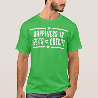 Camiseta Mulheres Felicidade É Débitos Iguais Créditos