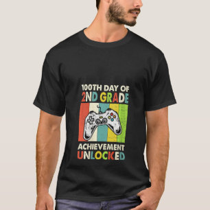 Camiseta Mulheres Feliz 100º Dia De Realização Do segundo U