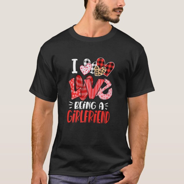 Camiseta Mulheres Feliz dia de as mães Leopardo Eu Adoro Se (Frente)