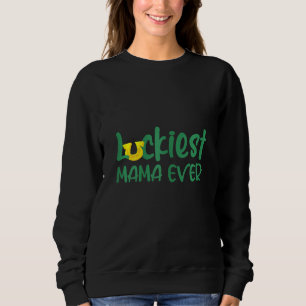 Camiseta Mulheres Felizes Mamãe Nunca Chupa A Sorte Mãe S
