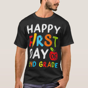 Camiseta Mulheres Felizes Primeiro Dia de Estudantes Do seg