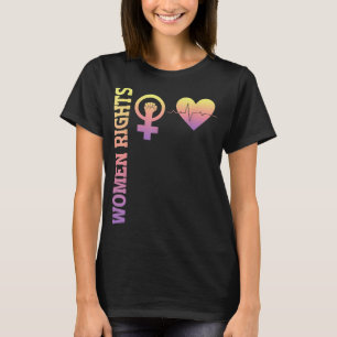 Camiseta Mulheres Feministas Direitos Femininos Empoderamen