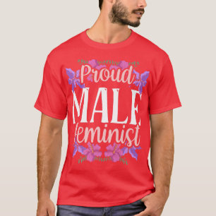Camiseta Mulheres feministas masculinas orgulhosas Direitos