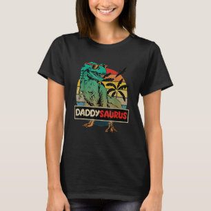 Camiseta Mulheres Filhas Da Família Daddysaurus Trex Fa