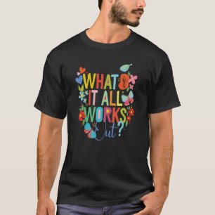 Camiseta Mulheres florais esperançosas e se tudo der certo