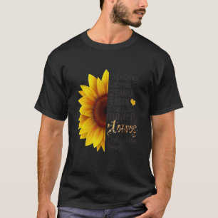 Camiseta Mulheres fortes que caminham pelo Girassol