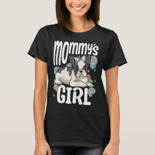 Camiseta Mulheres Francesas Aprovadas Mamãe Garota Garota F