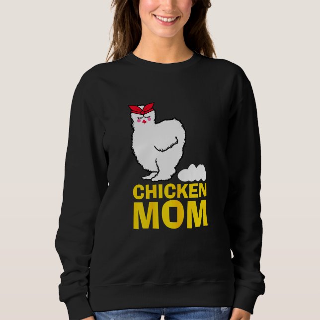 Camiseta Mulheres frango Mamãe Farmadora Mamãe Frango Mãe H (Frente)