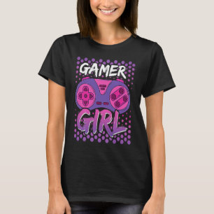 Camiseta Mulheres Gamer Video Gamer Controladora de jogos