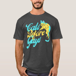 CAMISETA MULHERES GATOS ANTES DAS CARAS