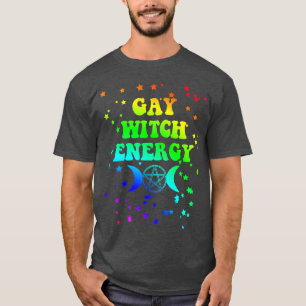 Camiseta Mulheres Gay bruxas com energia LGBTQ Witchcraft I