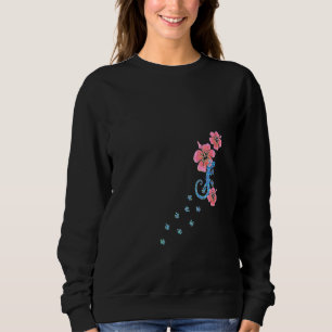 Camiseta Mulheres Gecko Lucky Charm Lizard Salamander Aloha