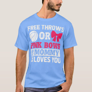 Camiseta Mulheres grátis ou Arcos cor-de-rosa Mamães te ado