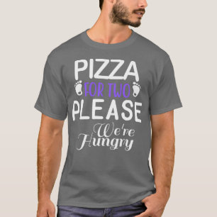 Camiseta Mulheres Grávidas, Bebê Pizza Pizza Sobrevoada