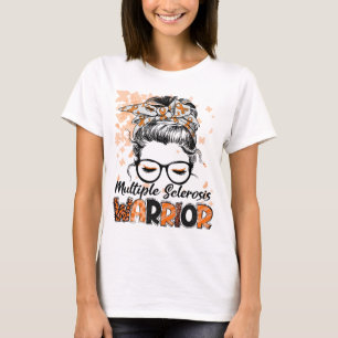 Camiseta Mulheres Guerreiras da Esclerose Múltipla Garota S