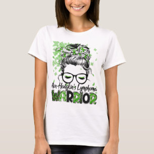 Camiseta Mulheres Guerreiras Sobreviventes de Linfoma Não-H