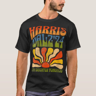 Camiseta Mulheres Harris Waltz 2024 Usa Harris Walz 2024