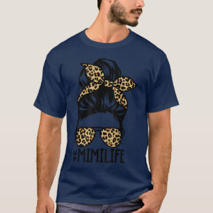 Camiseta Mulheres Hashtag MimiLife Leopard Bandana Mimi Mes