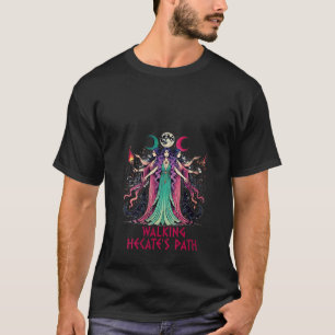 Camiseta Mulheres Hécate Deusa Mitologia Grega Bruxa Caminh