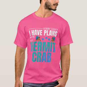 Camiseta Mulheres Hermit Caranguejo Proprietário Funny Herm