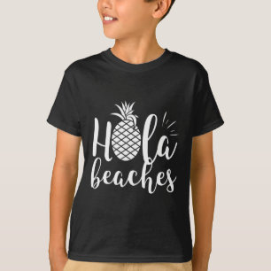 Camiseta Mulheres Hola Praias Pineapple Vacina Havaiana 1