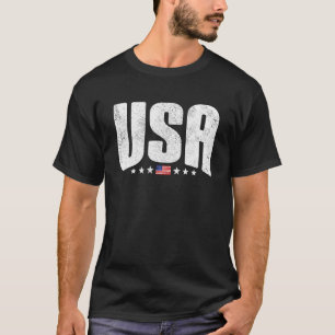 Camiseta Mulheres Homens Crianças Gráfico Patriótico 4 De J