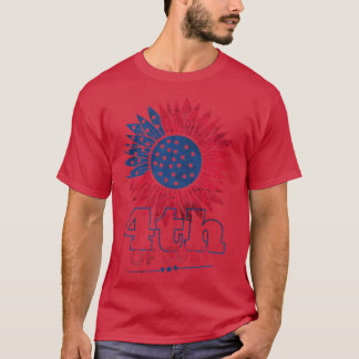 Camiseta Mulheres Homens Mulheres Patriotismo Americano Ban