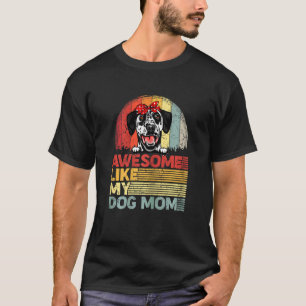 Camiseta Mulheres Incríveis Dalmacianos Como Meu Cachorro M