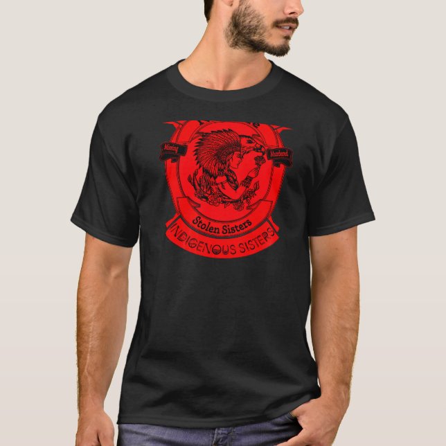 Camiseta Mulheres Indígenas Desaparecidas E Assassinadas Cr (Frente)