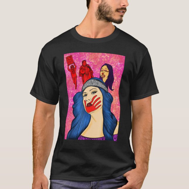 Camiseta Mulheres Indígenas Desaparecidas E Assassinadas Mm (Frente)
