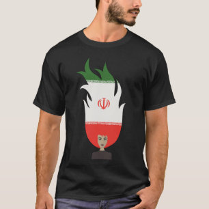 Camiseta Mulheres iranianas lutam pela liberdade