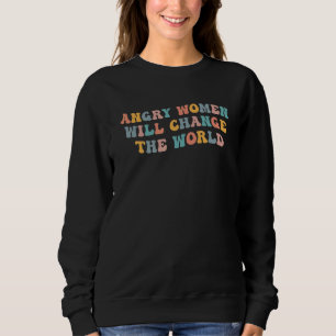 Camiseta Mulheres Irritadas Vão Mudar O Mundo Direitos Das