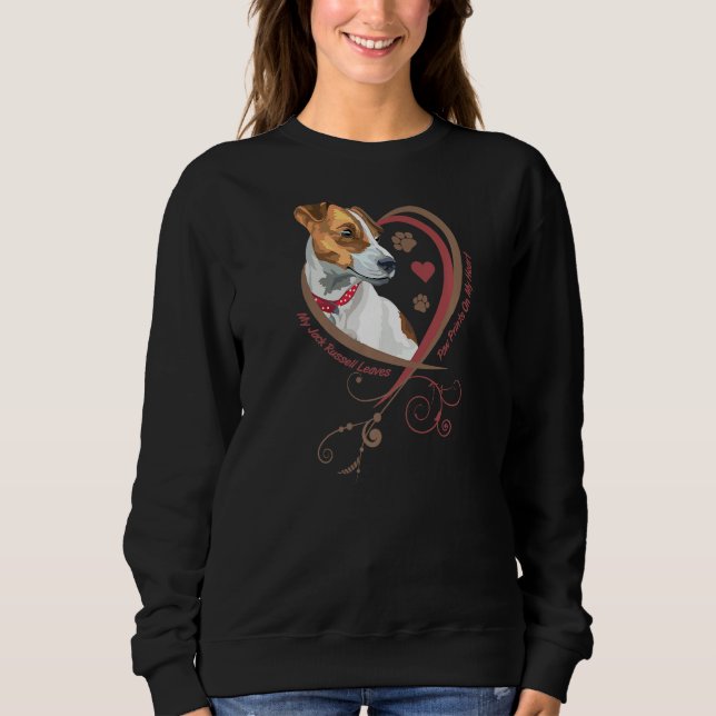 Camiseta Mulheres Jack Russell Terrier Parson Russell Terri (Frente)