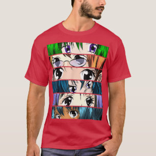 Camiseta Mulheres japonesas animação Kawaii Otaku Japão man